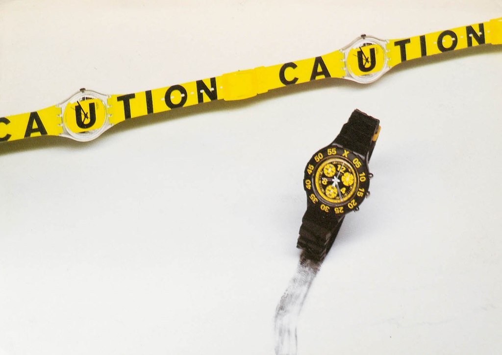 swatch caution